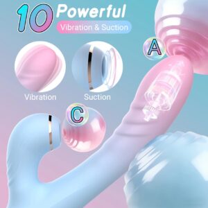 2 in 1 Dildo Vibrator