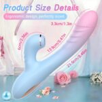 2 in 1 Dil*do Vibrator - Premium Suc*king Vacuum Stimulator - Image 6
