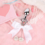 Heart Shape Metal Bell An*al Plug | Premium Ornaments - Image 8