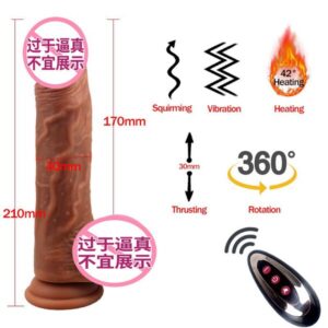 Telescopic Penis Female Dildo