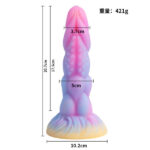 Luminous Platinum Silicone Massager | Premium Relaxation Tool - Image 6