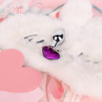 Heart Shape Metal Bell An*al Plug | Premium Ornaments - Image 4