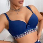 BEAUWEAR Women Seamless Push-Up Sports And Leisure Bra With Four-Row Hook - Image 2