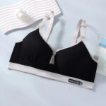 Double Buckle Nursing Bra Push-up Breathable Pregnancy Bralette Pure Cotton Convenient Nursing Bralette for Breastfeeding - Image 11