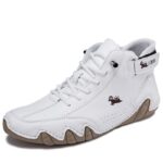Leather Casual Shoes Sneakers for Men Fashion Outdoor Walking Loafers Shoes - Image 12