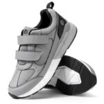 Men'S Athletic Shoes Wide Width With Adjustable Straps Low-Top Non-Slip Lightweight