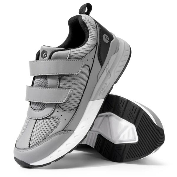 Men'S Athletic Shoes Wide Width With Adjustable Straps Low-Top Non-Slip Lightweight