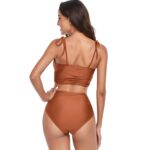 VYLYNK 2 Piece Bikini High Waist Swimwear Tummy - Image 5