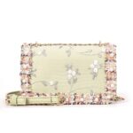New Fashion Women Floral Printed Mini Chain Bag Shoulder Bag Tote Purse Handbag - Image 7