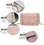 New Fashion Women Floral Printed Mini Chain Bag Shoulder Bag Tote Purse Handbag - Image 8