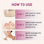 Collagen Underarm Whitening Cream for Dark Skin, Bleaching Underarm Intimate Area Skincare Products - Image 7