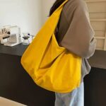 Casual Nylon Tote Bag for Women Handbag Shoulder Bag with Zipper Closure, - Image 2