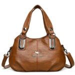 Luxury Handbags 3 Layers Large Capacity High Quality Designer Handbags Soft Leather Ladies Shoulder Crossbody Bag for Women Sac - Image 4