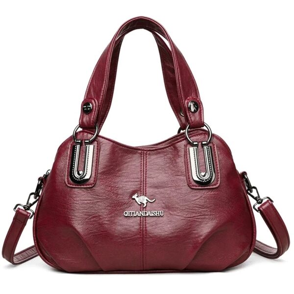 Luxury Handbags 3 Layers Large Capacity High Quality Designer Handbags Soft Leather Ladies Shoulder Crossbody Bag for Women Sac